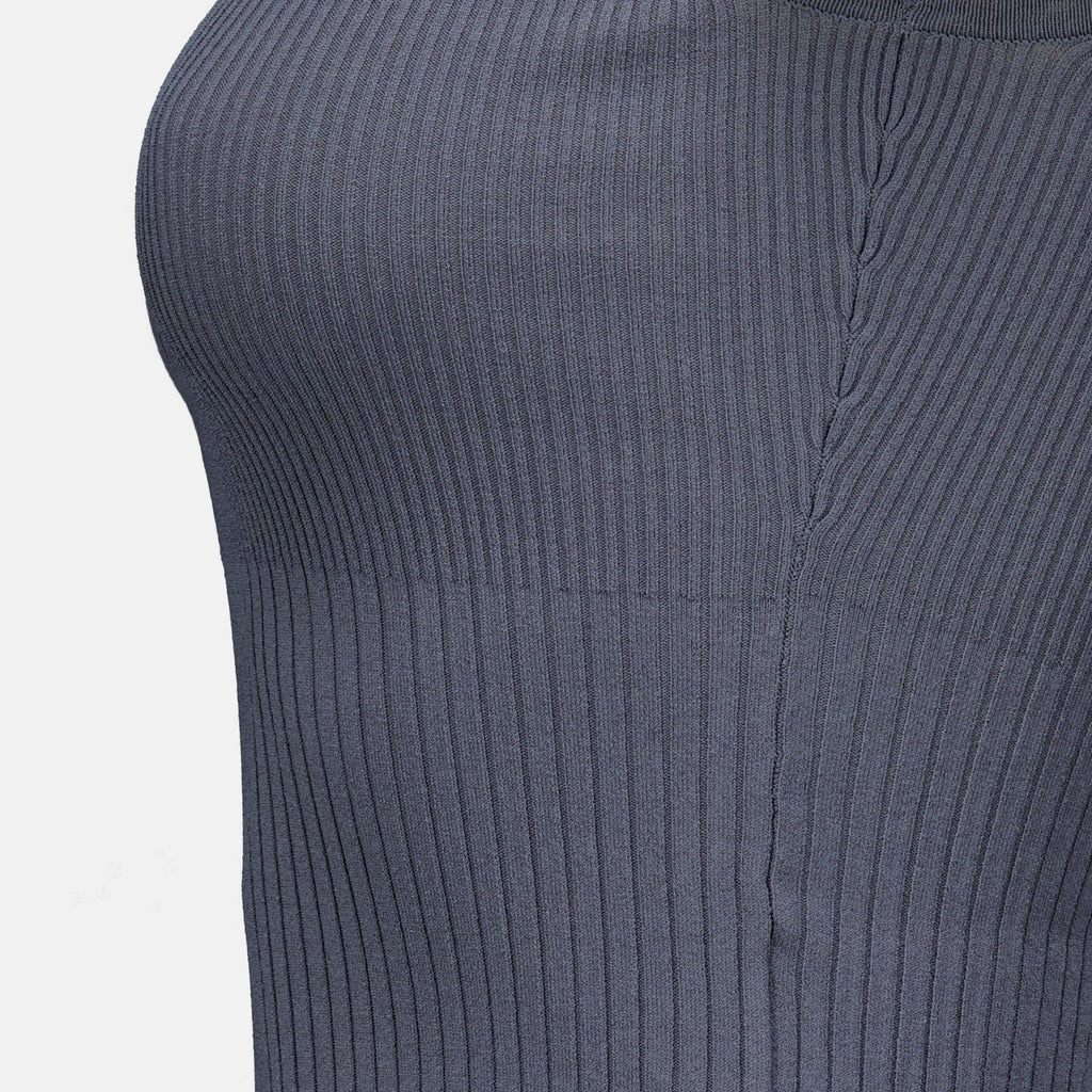 Tops 회색 리브드 탱크탑 Max Mara Gris Femme