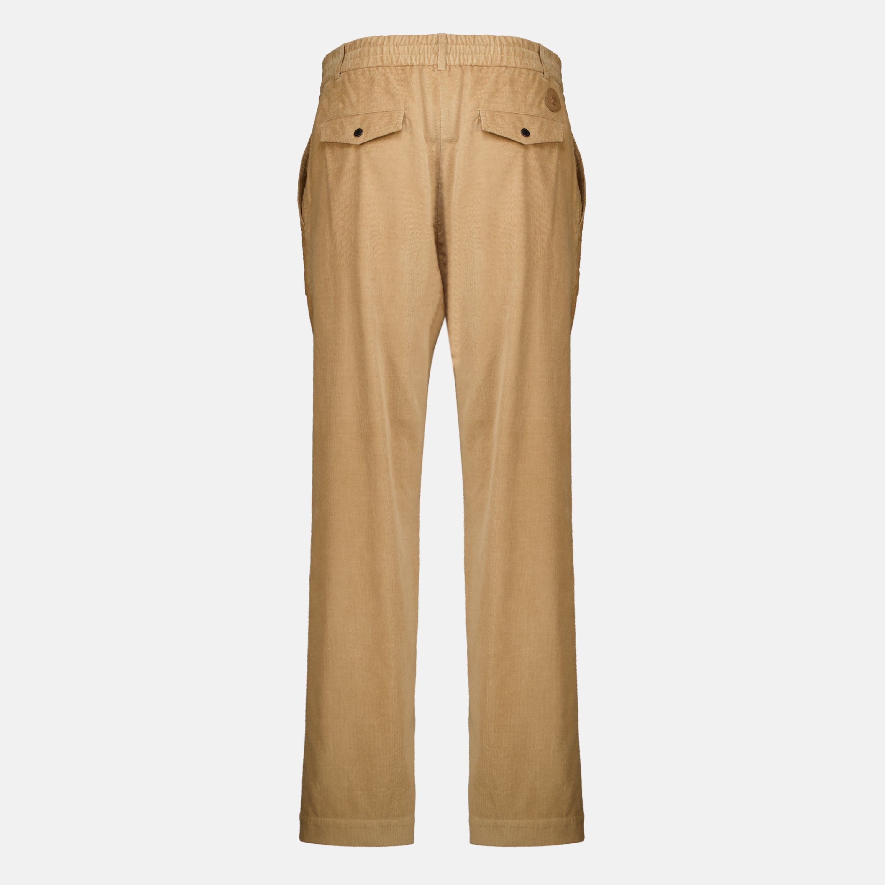 Pantalons Pantalon en velours côtelé beige Moncler Beige Homme