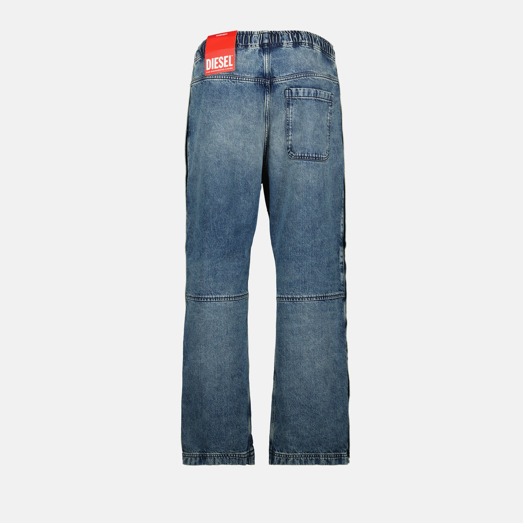 Pantalons Jean à pressions D-Axfor Diesel Bleu Unisexe