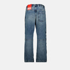 Pantalons Jean à pressions D-Axfor Diesel Bleu Unisexe