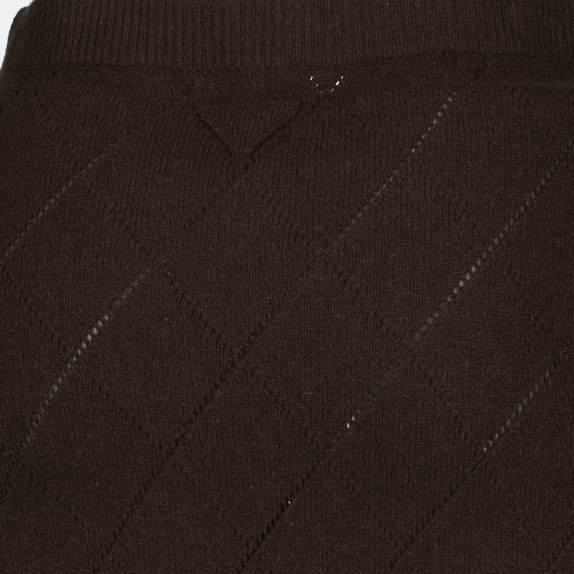 Image de l'article Jupe en laine de la marque Prada pour Femme - Saison Automne-Hiver 2025 - Vue détaillée_1