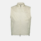 Jaquetas Colete Sem Mangas Moncler Branco Homme