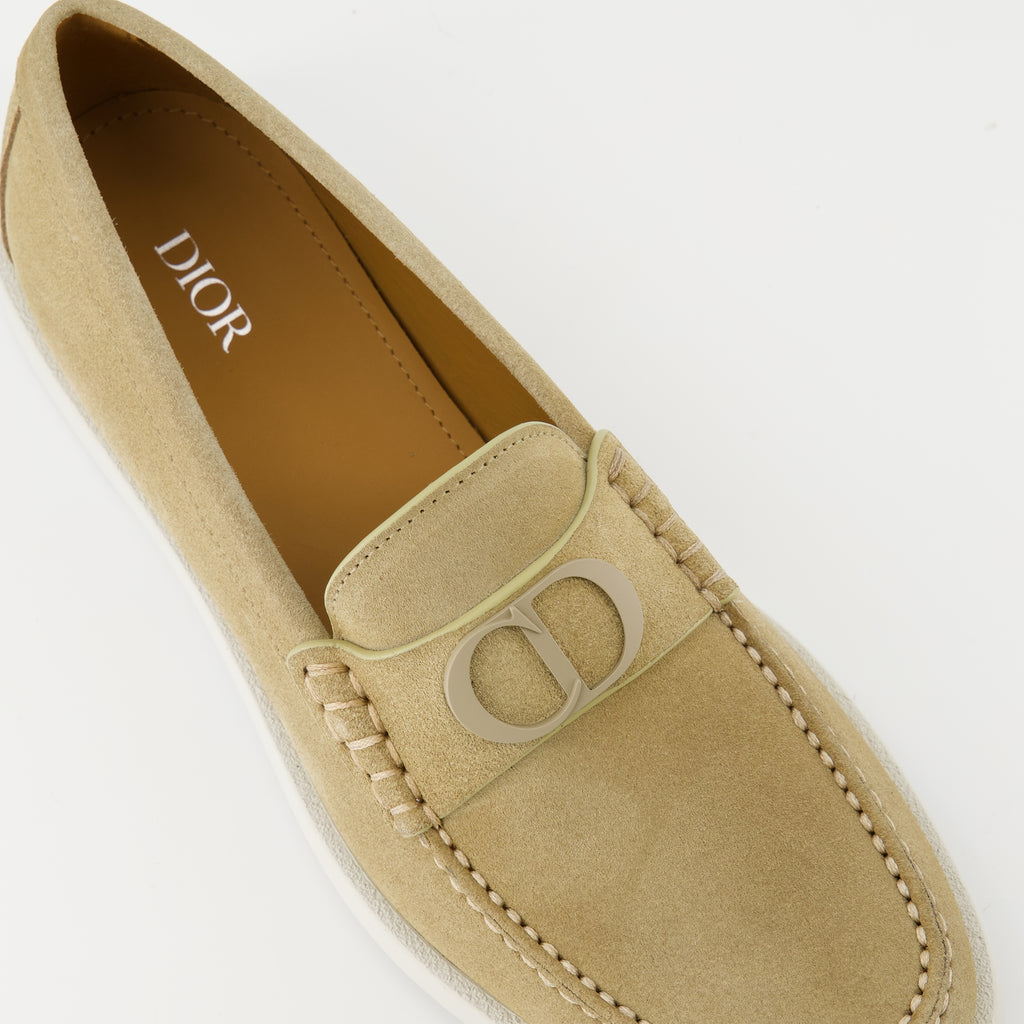 Mocassins Granville Loafers Dior Beige Homme