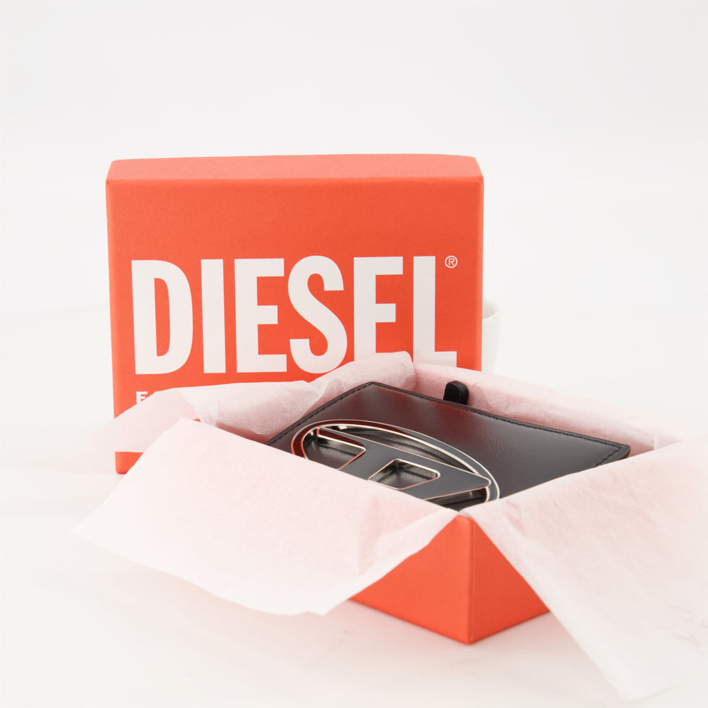 Petite maroquinerie Porte-monnaie 1dr bi-fold zip ii Diesel Noir Femme