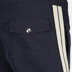 Image de l'article Short de bain à liseré de la marque Moncler pour Homme - Saison Printemps-Été 2025 - Vue détaillée_1