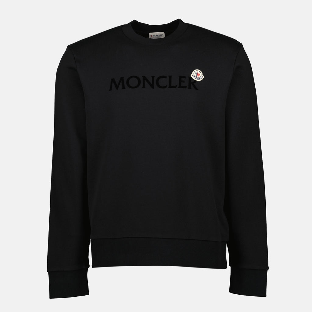 Sweatshirts Sweatshirt à logo Moncler Noir Homme