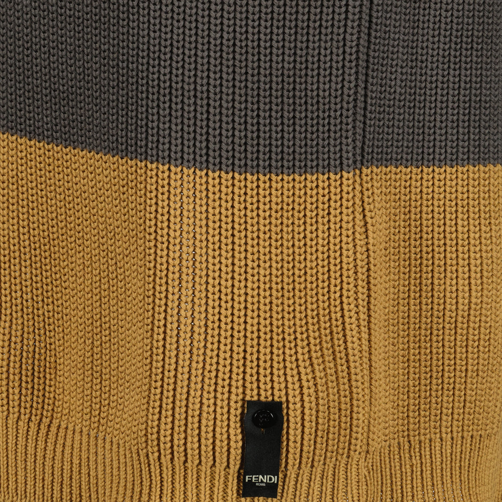 Polos Polo sans manches Fendi Marron Homme