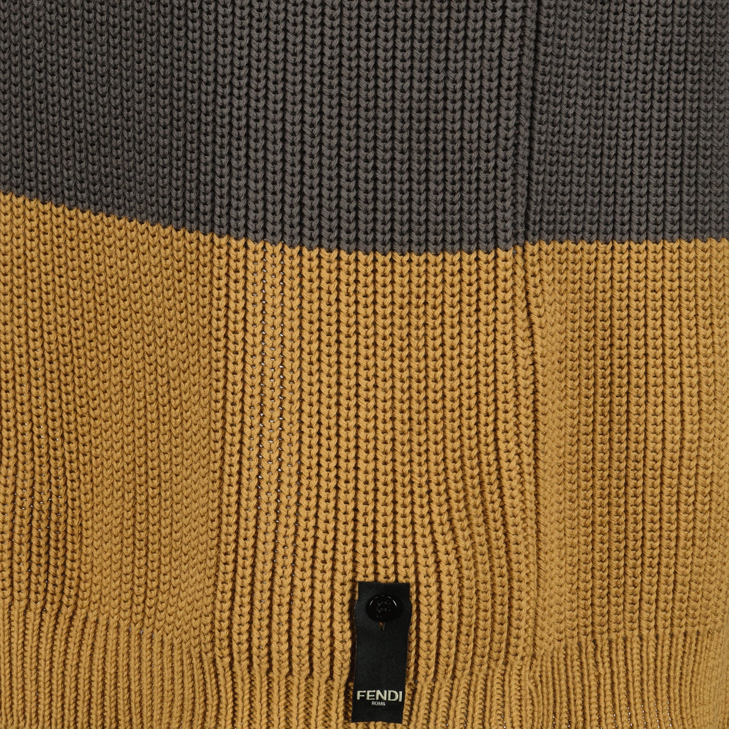 Polos Polo sans manches Fendi Marron Homme