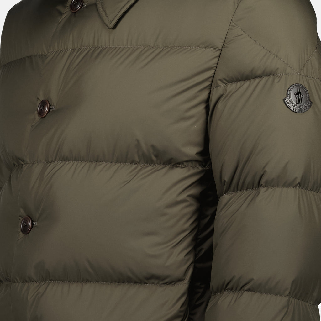 Image de l'article Doudoune-chemise Pres kaki de la marque Moncler pour Homme - Saison Automne-Hiver 2025 - Vue détaillée_1