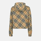 ジャケット リバーシブルチェックジャケット Burberry ベージュ Femme