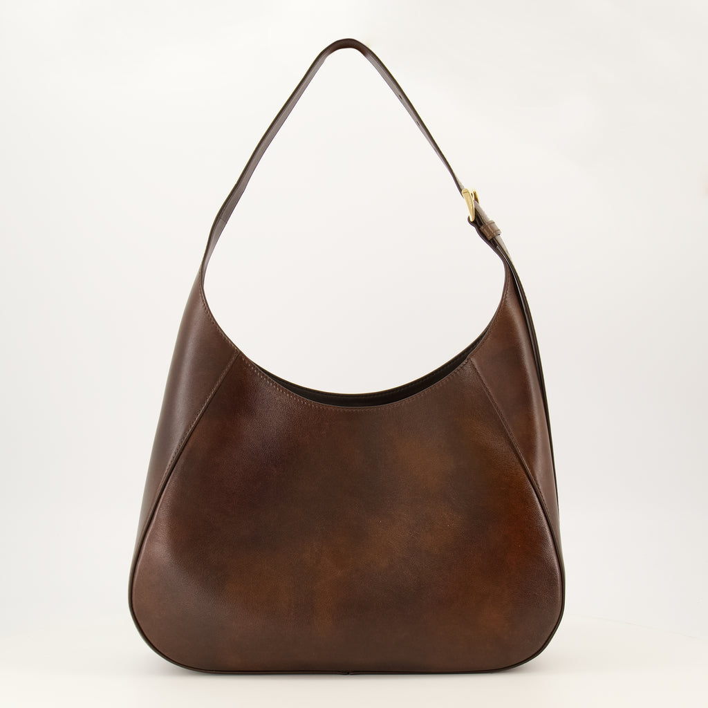 Sacs à main et épaule Borsa Boogie in Pelle Marrone Prada Marron Femme
