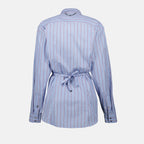 Hemden Gestreiftes Hemd Rabanne Blau Femme