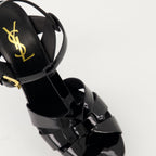 Chaussures ouvertes Escarpins Tribute Saint Laurent Noir Femme