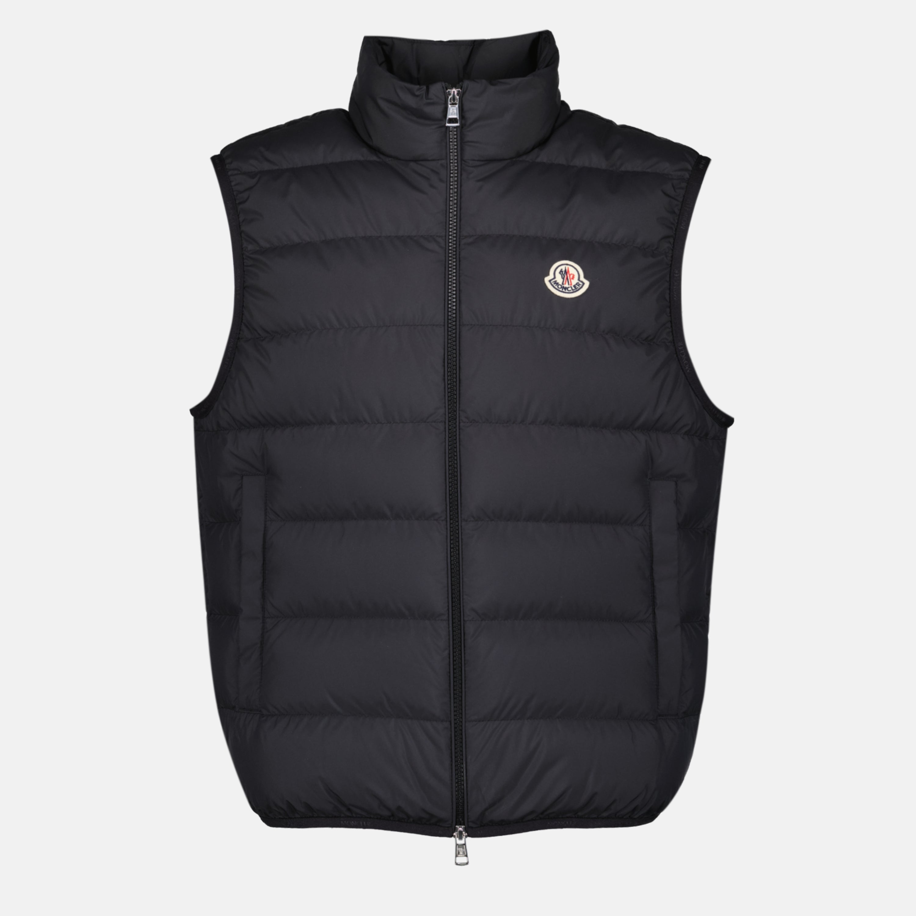 Vestes Doudoune sans manches Contrin noir Moncler Noir Homme