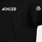 T-Shirts T-shirt à logo Moncler Schwarz Homme