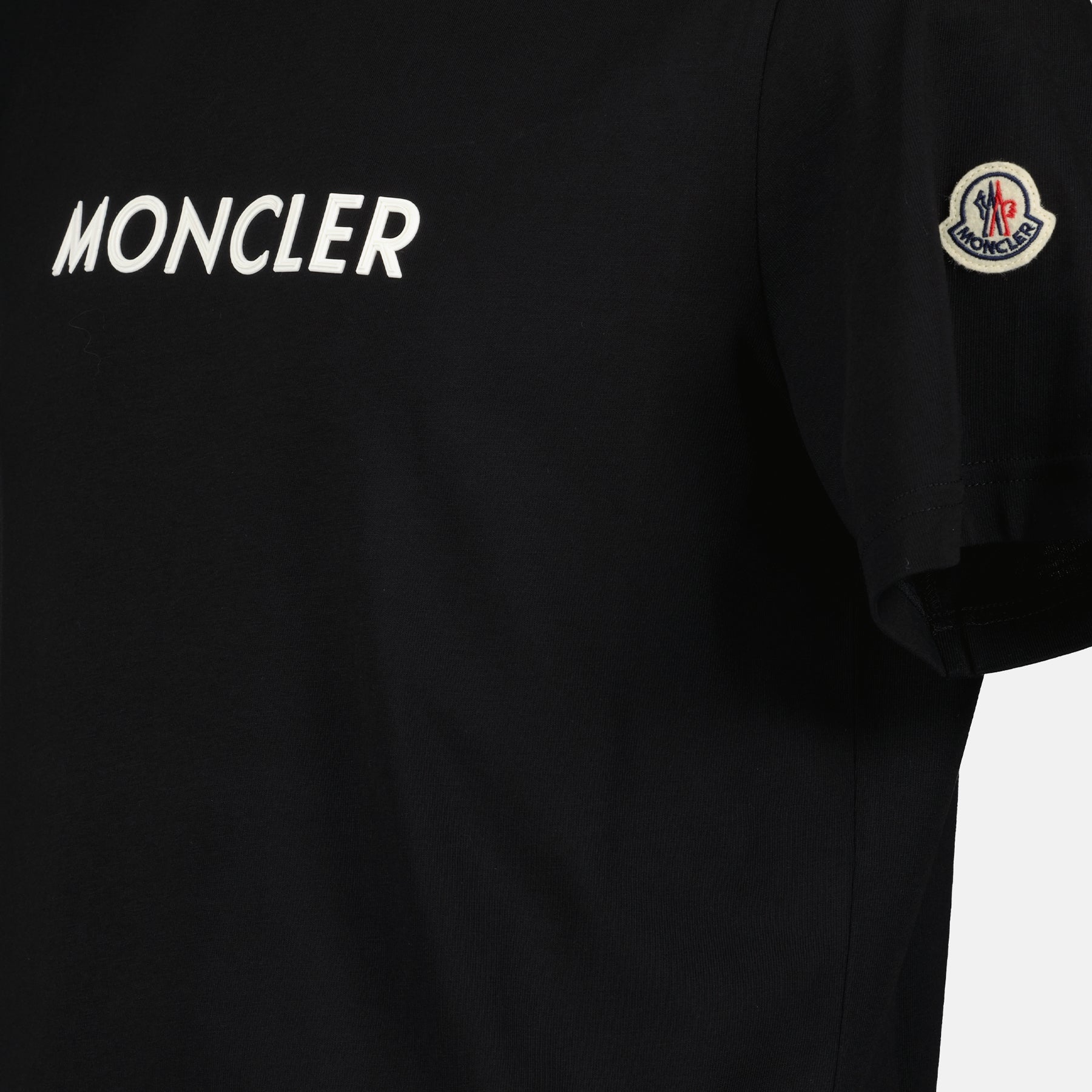 T-shirts T-shirt à logo Moncler Noir Homme