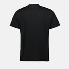 Camisetas T-shirt noir à logo Moncler Preto Homme