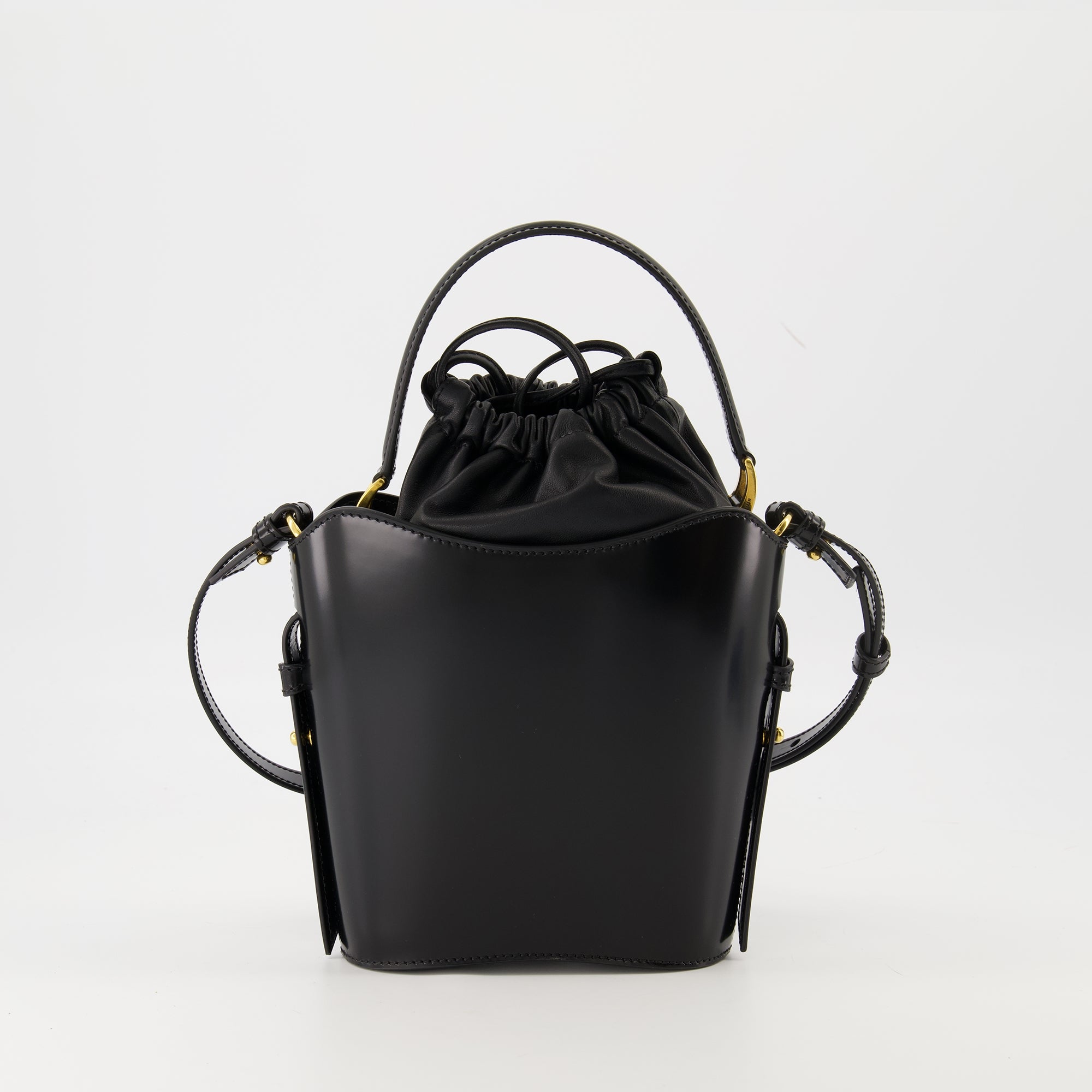 Image de l'article Mini sac seau Paris Paris de la marque Ami PARIS pour Unisex - Saison Automne-Hiver 2025 - Vue de Dos