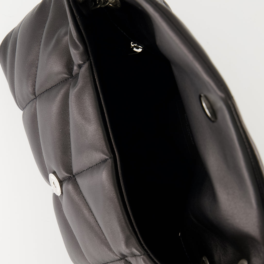 Sacs bandoulière Sac Puffer small Saint Laurent Noir Femme