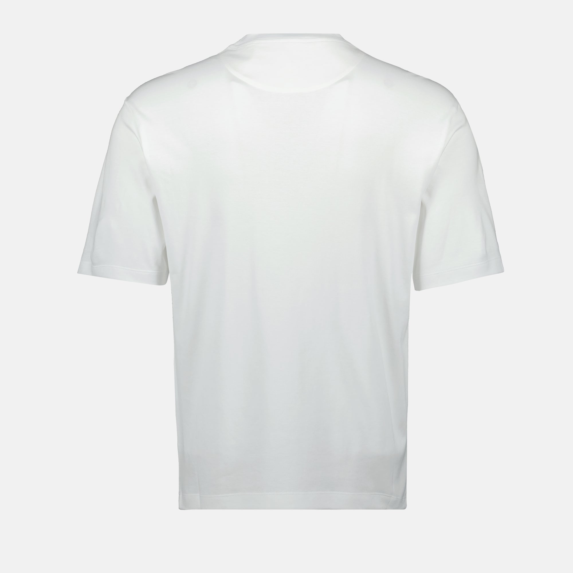 T-shirts T-shirt logo Prada Blanc Homme
