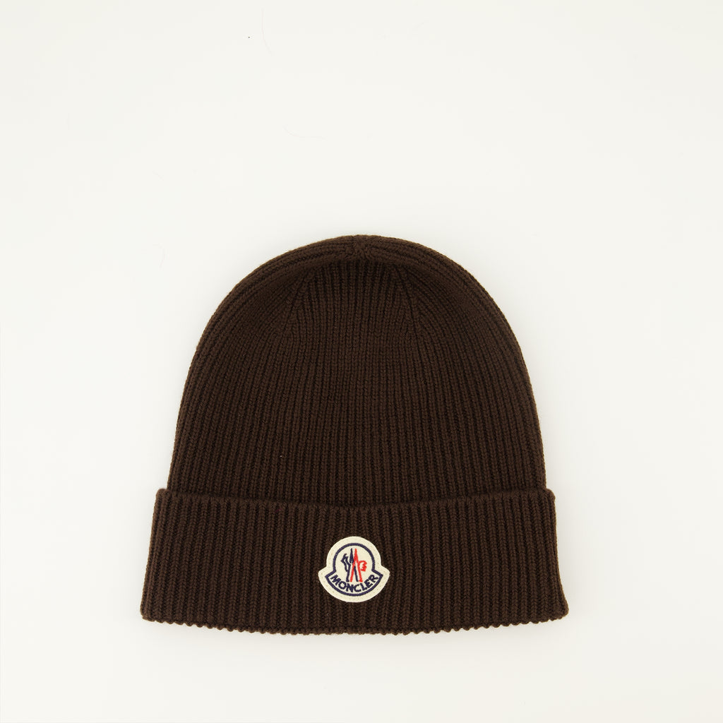 Imagen del artículo Gorra de lana de la marca Moncler para Hombre - Temporada Otoño-Invierno 2025 - Vista Frontal