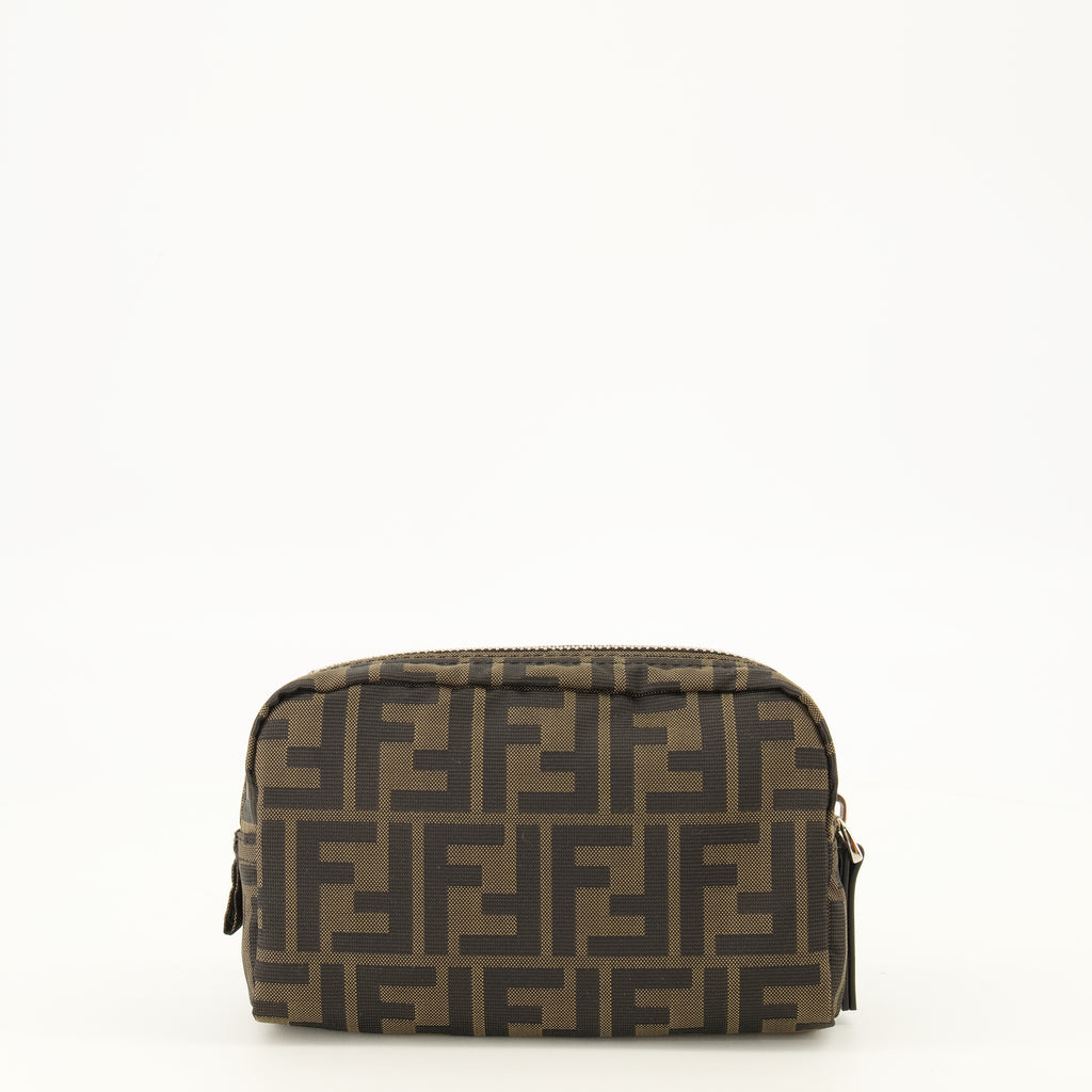 Pochettes Trouse de toilette micro Fendi Marron Unisexe