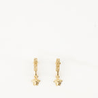 Bijoux Boucles d'oreilles Medusa Greca Versace Doré Femme