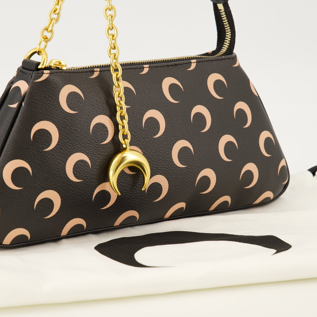 Sacs à main et épaule Schwarze Canvas Mondtasche Marine Serre Noir Femme