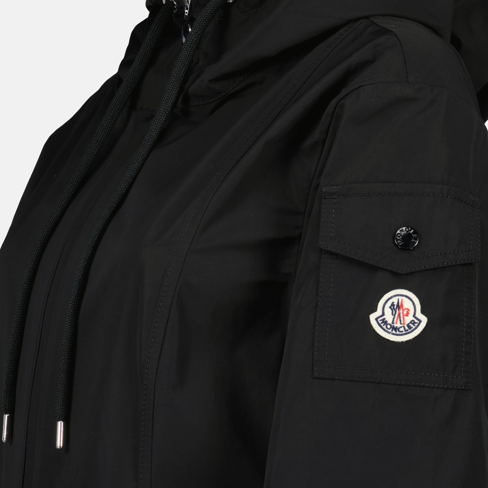 Image de l'article Parka longue Laerte noir de la marque Moncler pour Femme - Saison Printemps-Été 2026 - Vue détaillée_1