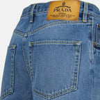 Shorts Short en jean Prada Bleu Femme