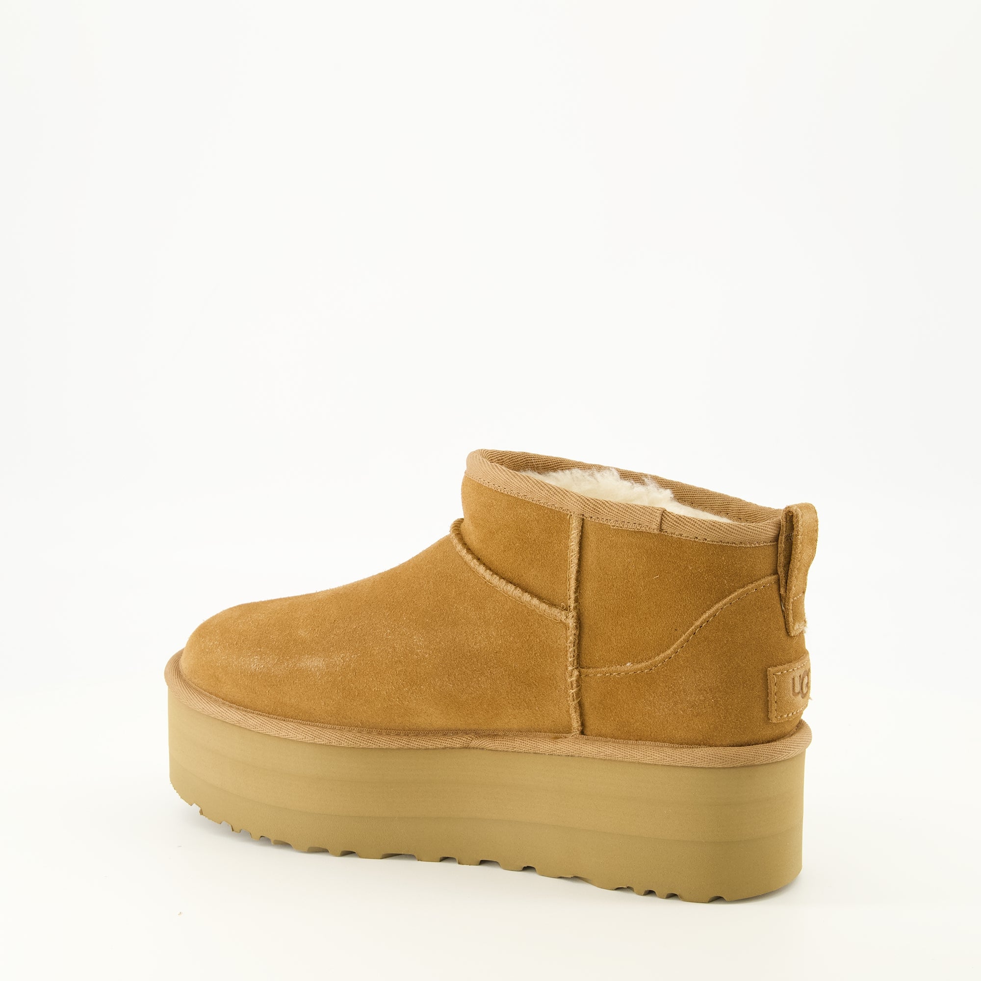 Bottines Brown Classic Ultra Mini Platform Booties Ugg Marron Femme