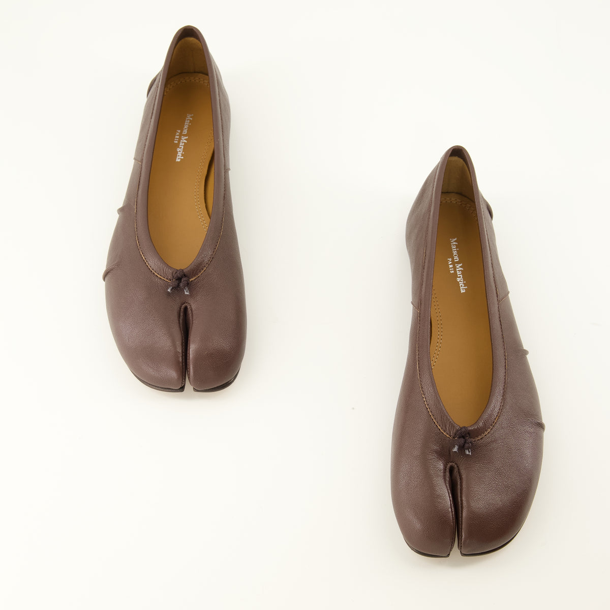 Chaussures plates Ballerine Tabi Marroni Maison Margiela Marron Femme