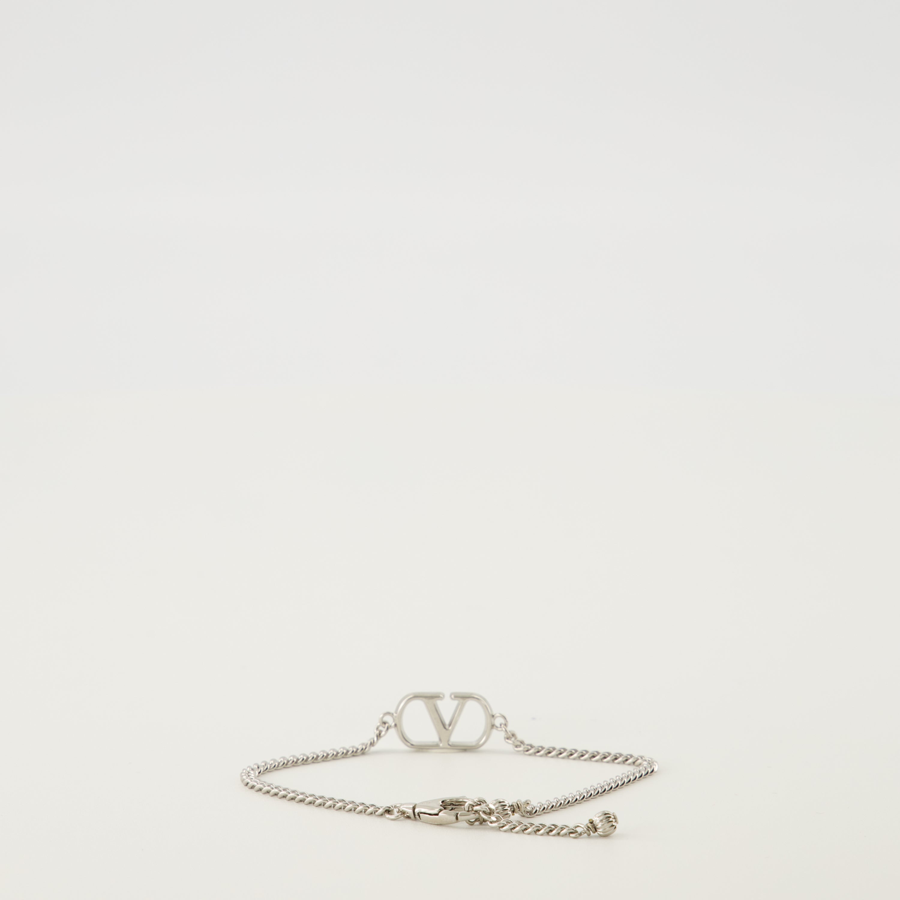 Bijoux VLogo 실버 브레이슬릿 Valentino Garavani Argenté Homme