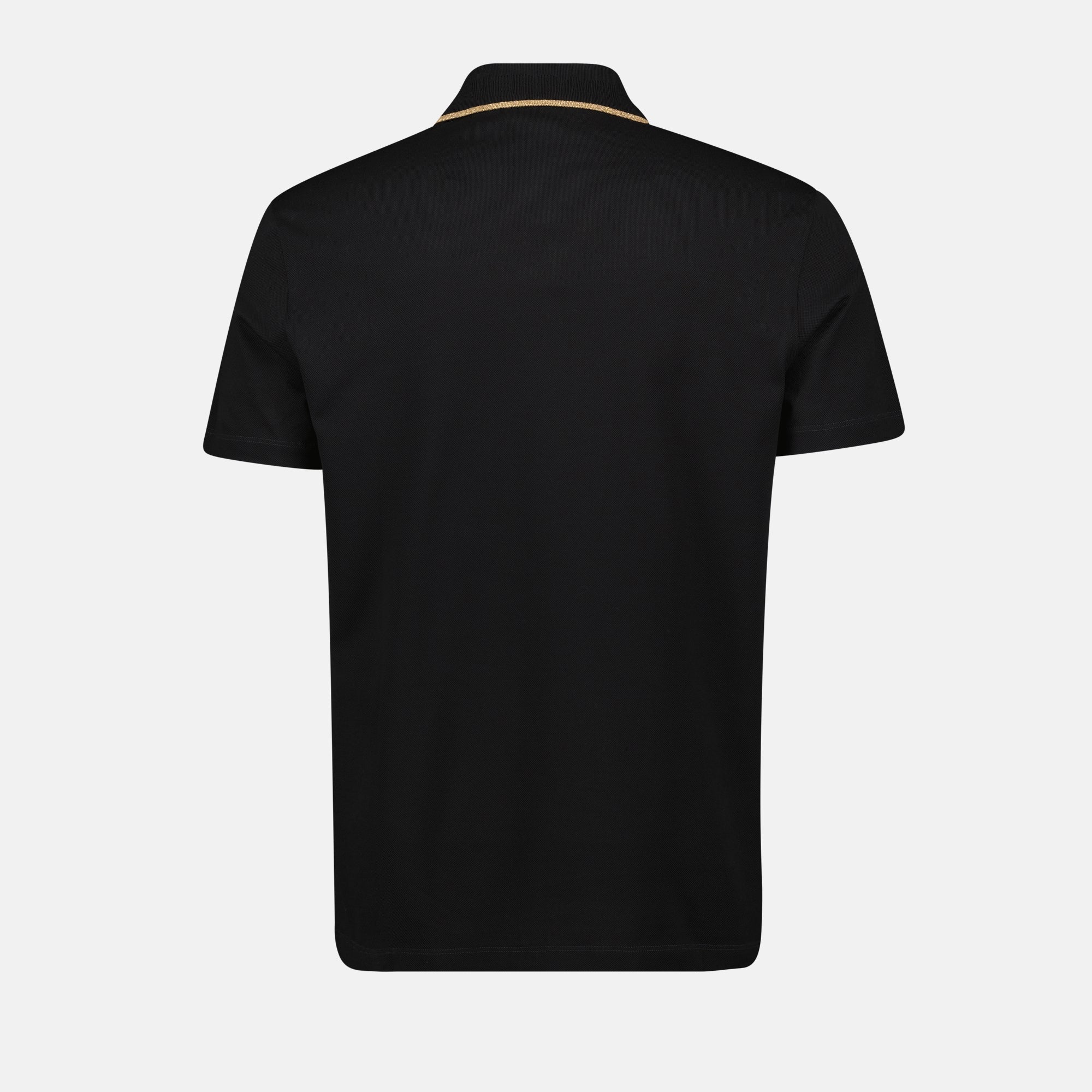 Polos Polo Negro Versace Negro Homme