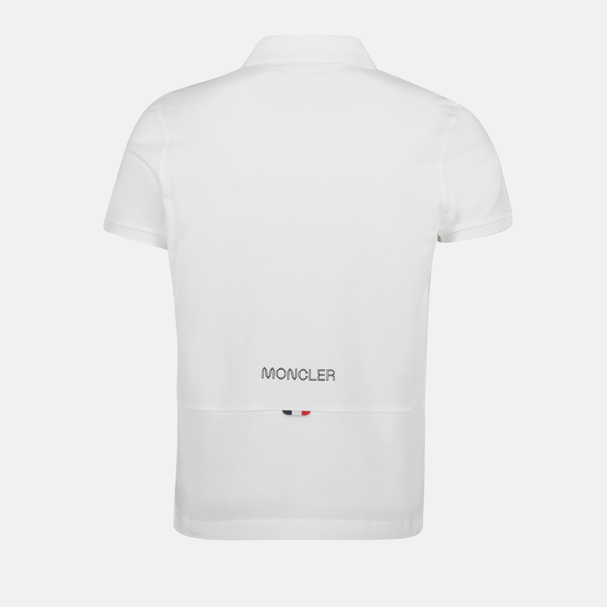 Polos Polo à logo Moncler Blanco Homme