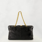 Image de l'article Sac Panthea en cuir noir de la marque Valentino Garavani pour Femme - Saison Automne-Hiver 2025 - Vue de Dos