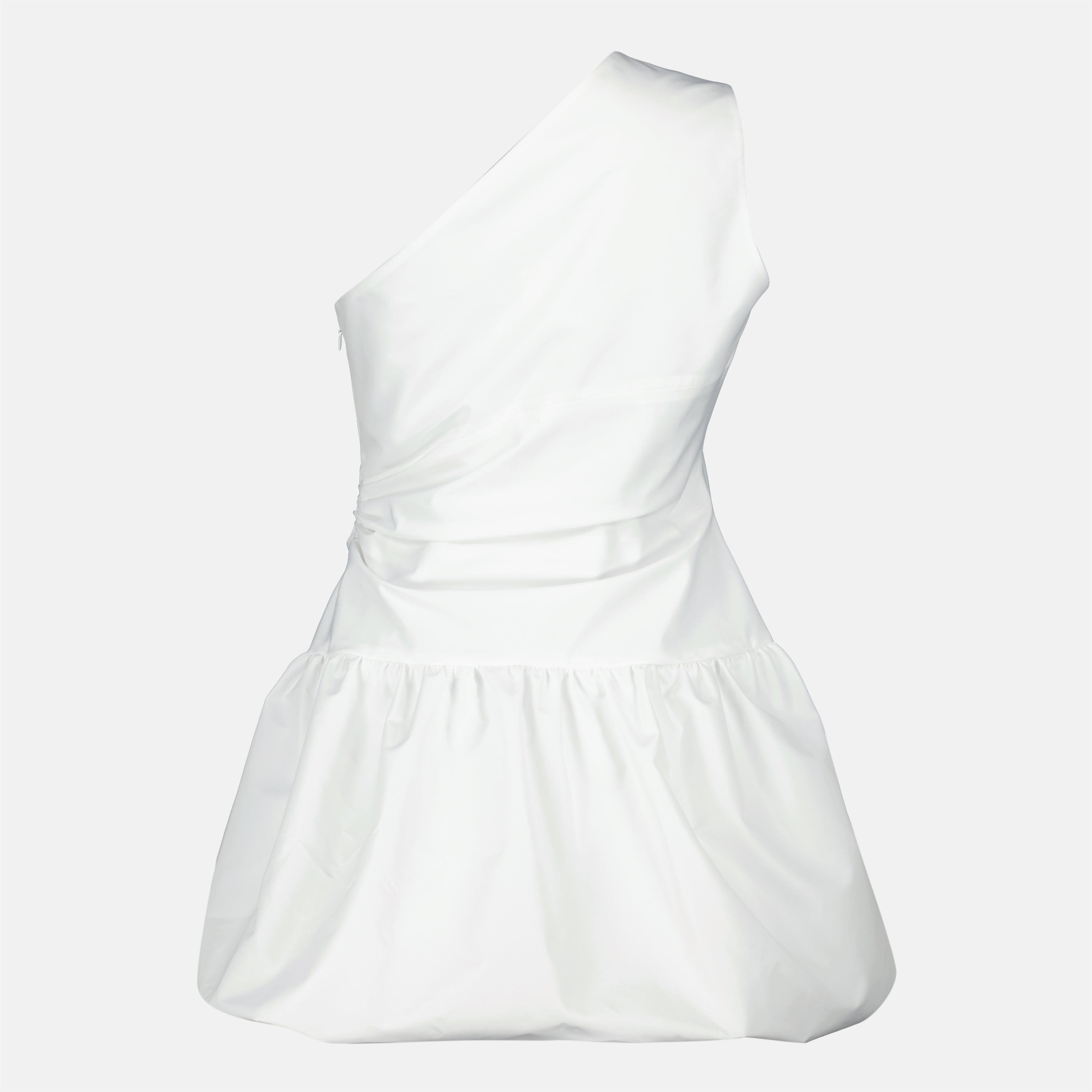 Image de l'article Robe mini Bloomer blanche de la marque Patou pour Femme - Saison Printemps-Été 2026 - Vue de Dos