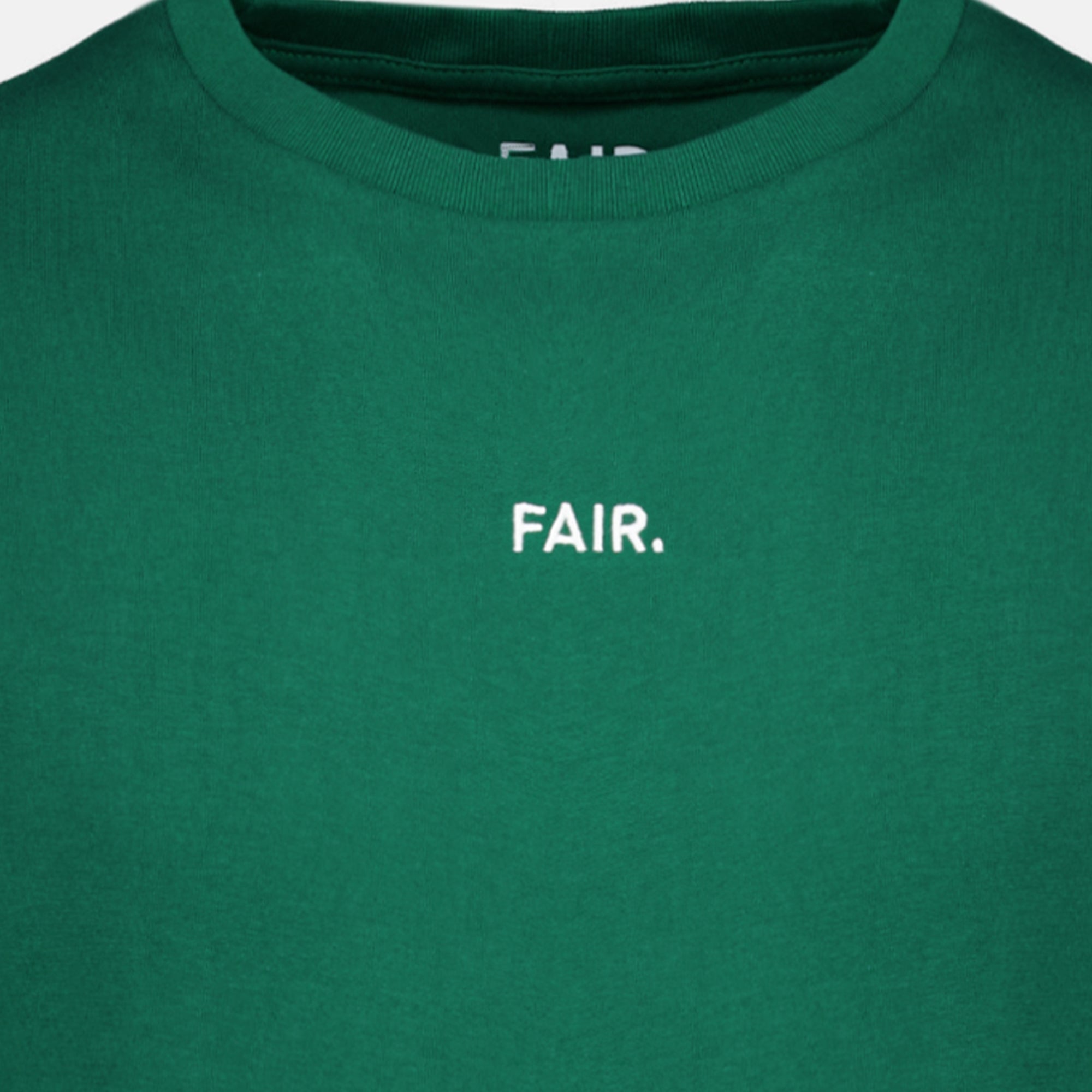 T-shirts T-shirt basique vert Fair Vert Homme