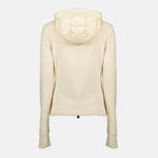Imagen del cárdigan con cremallera de Moncler Grenoble para mujer - Temporada Otoño-Invierno 2025 - Vista trasera