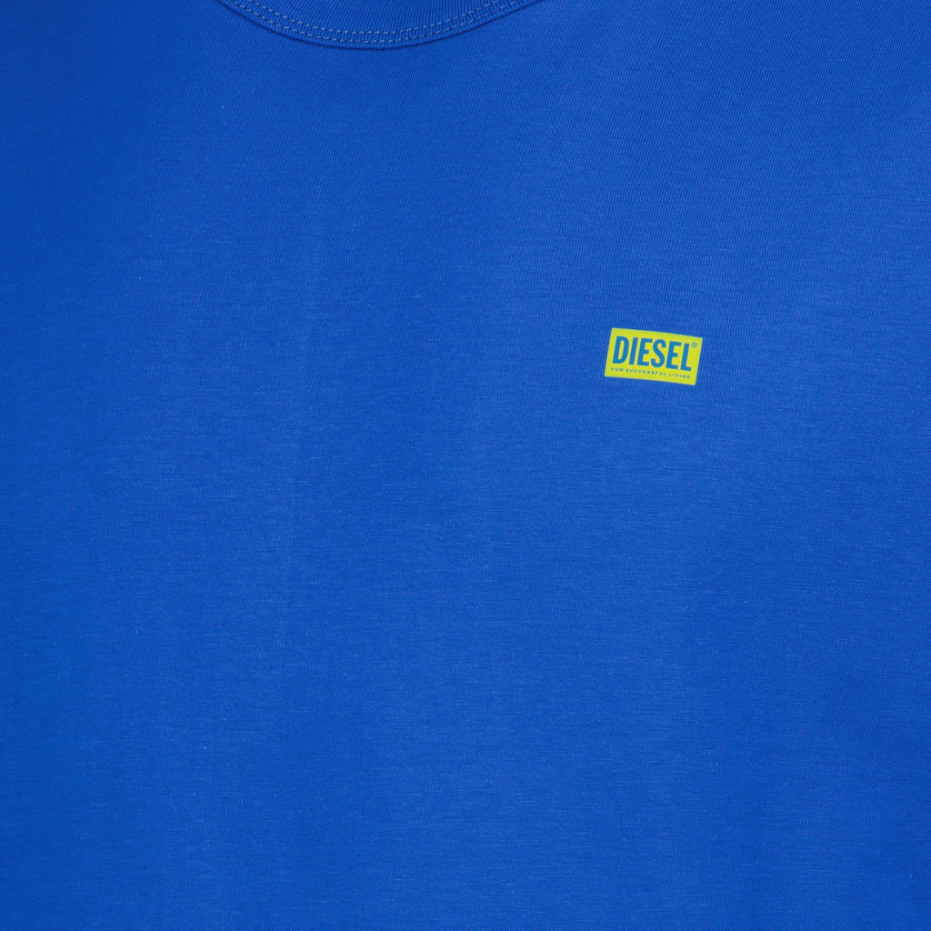 T-shirts T-shirt bleu T-Boxt-R30 Diesel Bleu Homme