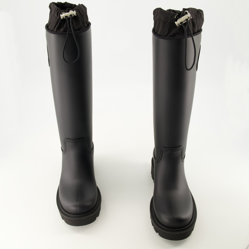 Bottes Bottes Kickstream noir Moncler Noir Femme