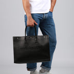 Borse tote Sac cabas Rive Gauche Saint Laurent Nero Homme