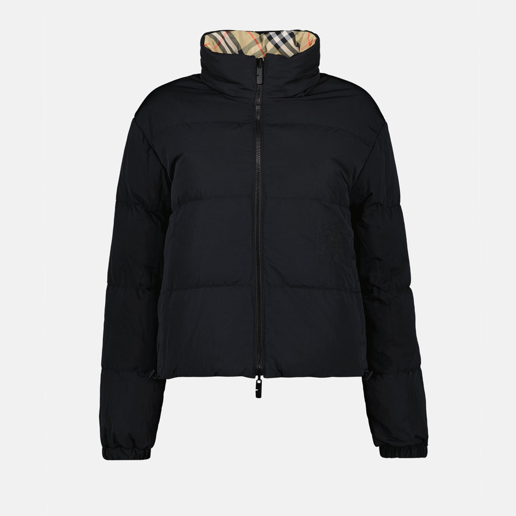 Manteaux Doudoune réversible à carreaux Burberry Beige Femme