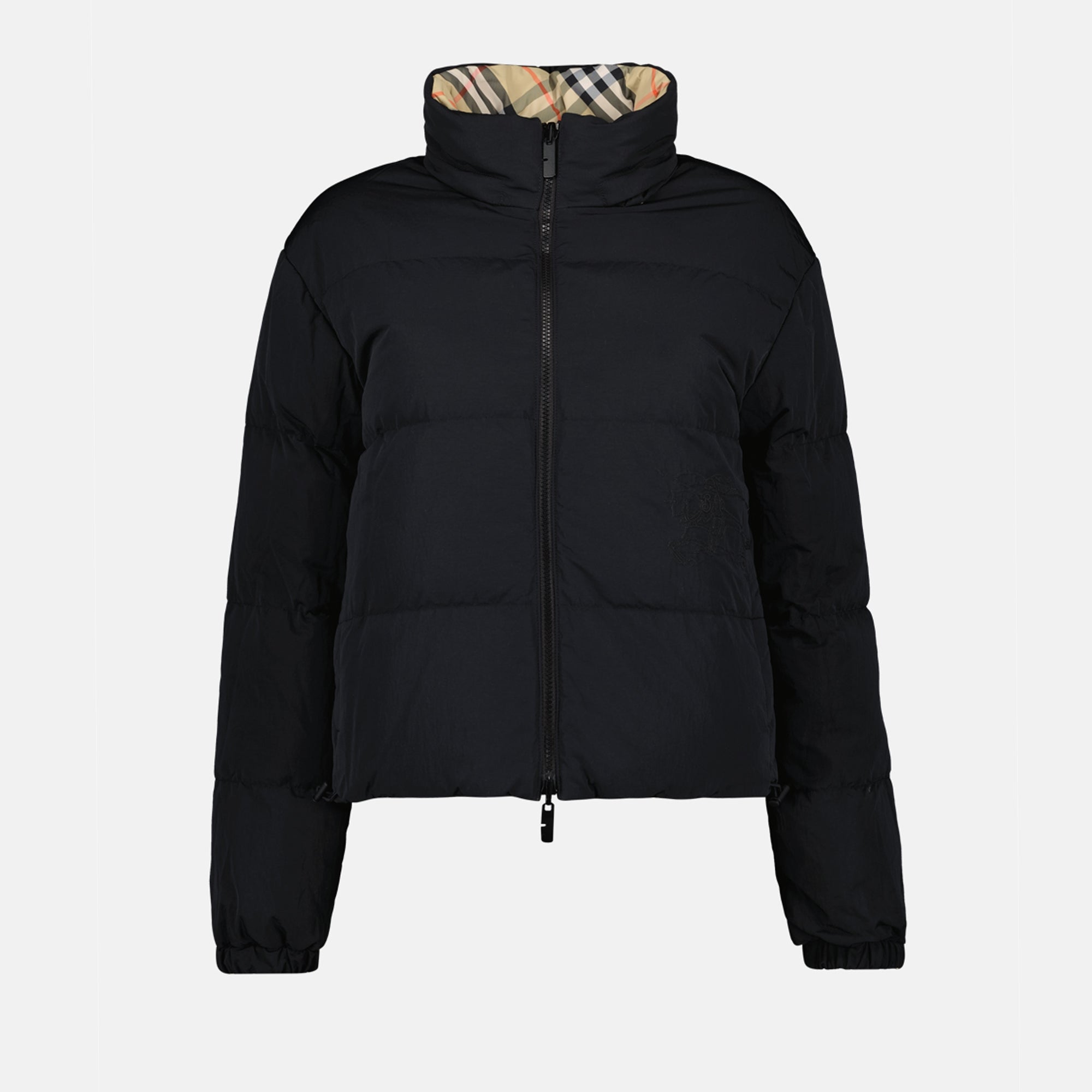 Manteaux Doudoune réversible à carreaux Burberry Beige Femme