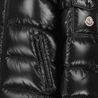 Manteaux Maire Schwarze Daunenjacke Moncler Noir Femme
