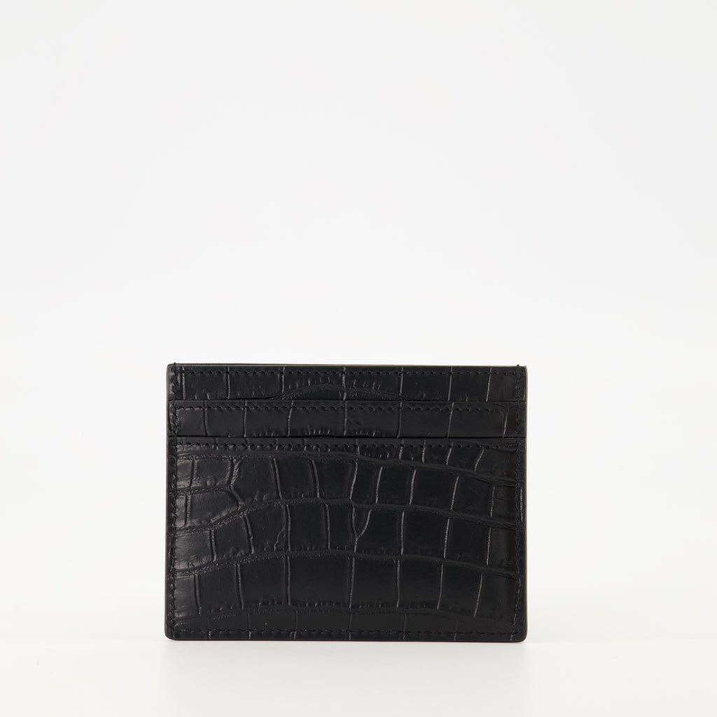 Imagen del porta tarjetas Saint Laurent Paris de la marca Saint Laurent para Hombre - Temporada Otoño-Invierno 2025 - Vista Trasera