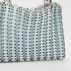 Sacs bandoulière Sac 1969 Flip Rabanne Bleu Femme