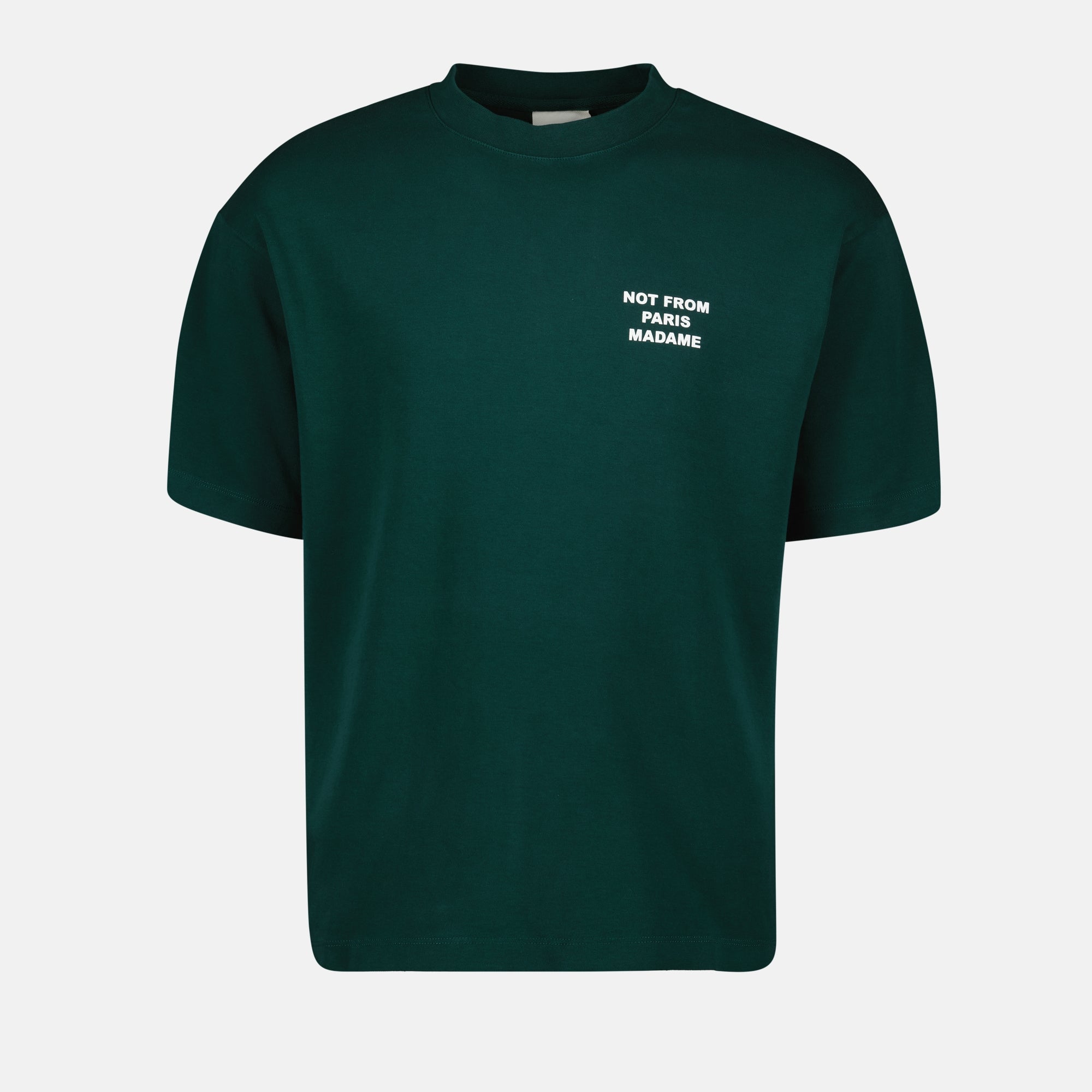 T-Shirts Grünes Slogan T-Shirt Drole De Monsieur Grün Herren