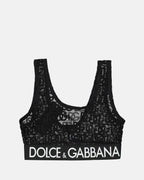 Ropa interior y homewear O7D22T FLEAQ n0000 black Dolce & Gabbana Negro Femme
