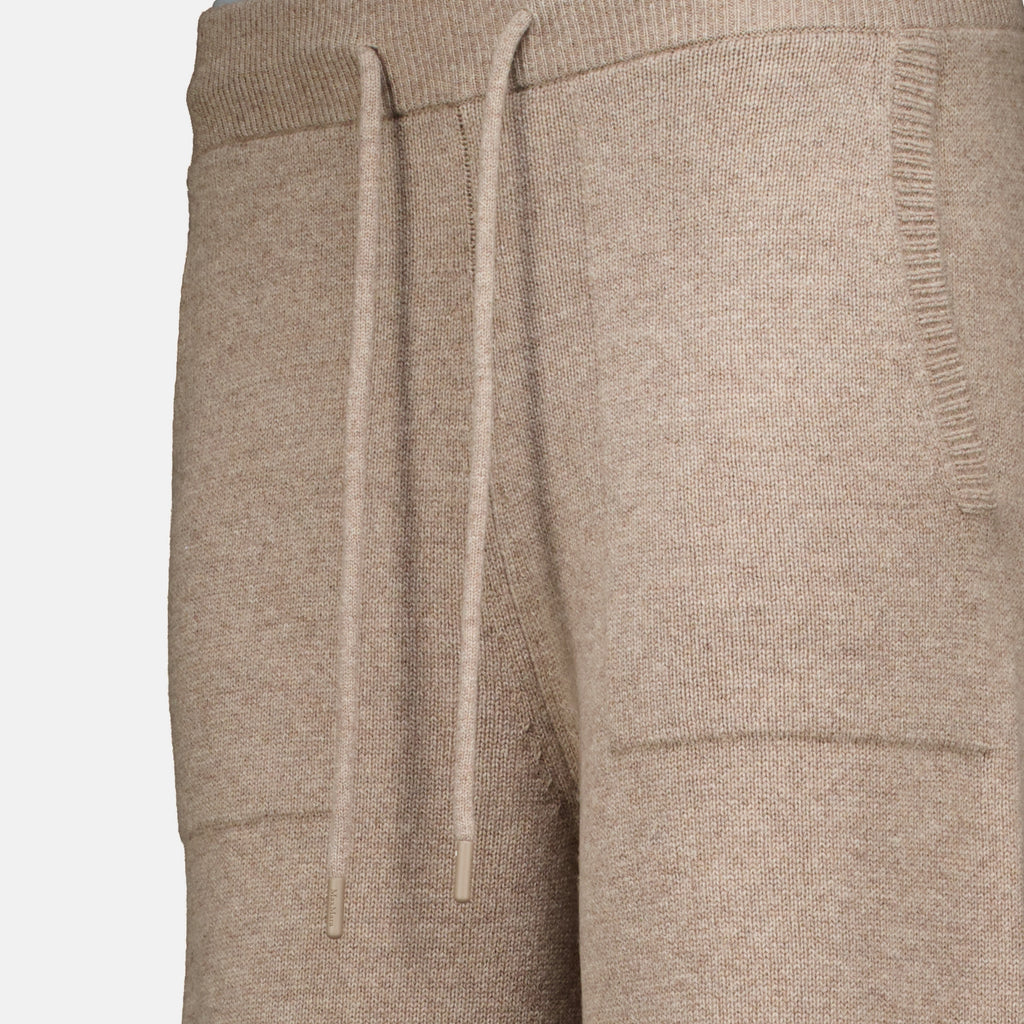 Pantalons 와이드 캐시미어 팬츠 Max Mara Beige Femme